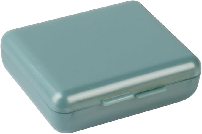 EZY DOSE Daily Travel Pocket Pharmacy Pill Organizer, Small Vitamin Organizer, Compact Medicine Container, Travel Friendly, Portable Pill Box, Colors May Vary, 4-Pack, BPA Free