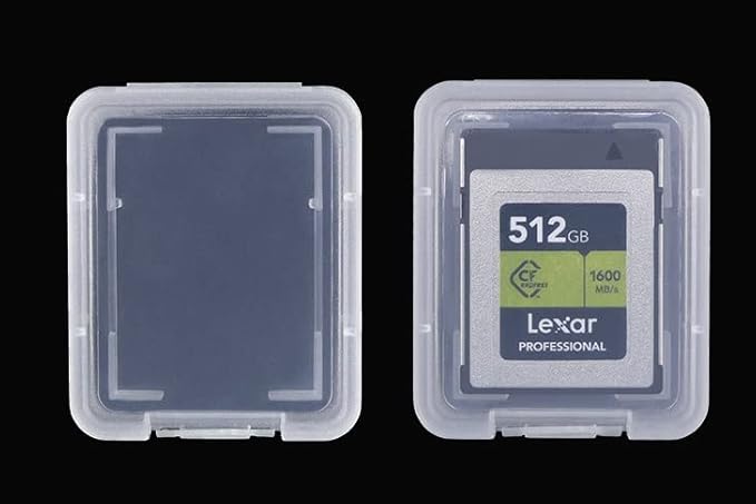 Sintech 5pcs Memory Card Plastic Case,Compatible with Sony XQD CFexpress B Card