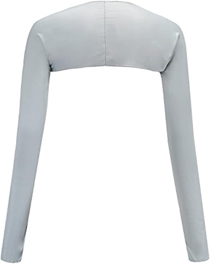 Cool Shawl Arm Covers 2-Pack Sun Protection with Finger Holes UV Protection Arm Covers for Golf