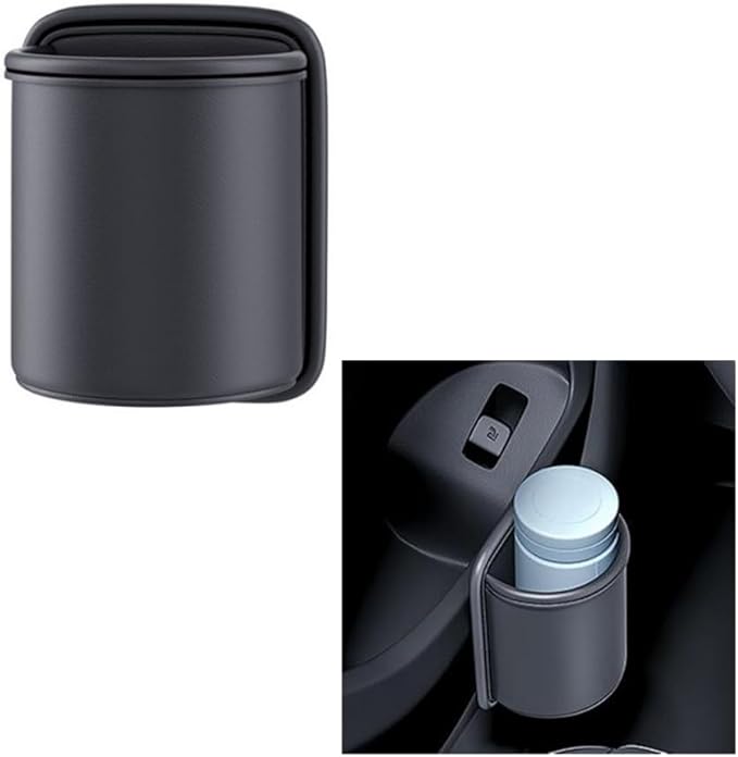 Cup& Tissue Holder for Car,Backseat Car Tissue Organizer,Car Seat Back Door Cup Holder Auto,Clip on Car Cup Holder Hand Sanitizer