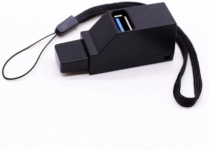 USB Hub,High Speed Mini USB 3.0 USB 2.0 HUB 3 Port Splitter (2 USB 2.0 zUSB 3.0) Distribution Adapter for PC Laptop MacBook Notebook USB Flash Drives