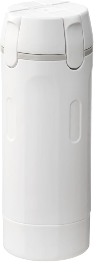 4-in-1 Travel Bottles for Toiletries, Portable Leakproof Pump Dispenser with Foldable Locking Pump, TSA Compliant Refillable Travel Containers for Shampoo, Conditioner, Lotion & Skincare(White)