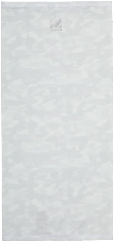 MISSION Multi-Use Neck Gaiter Face Mask for Ski & Outdoors, UPF 50, Breathable Lightweight Fabric