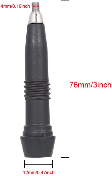 5 Pack Trekking Poles Carbide Tips Replacement Universal Tungsten Steel Rod End Tip for Outdoor Hiking Stick Cane Climbing Walking Pole Gear Worn Repair Accessories