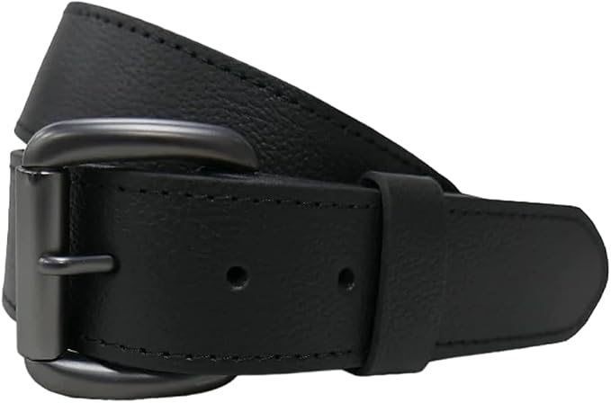 First Mfg Co - Mens Premium Leather Belt With Removable Buckle And Hidden Zipper Money Belt Daily Wear For Pants Perfect Fit