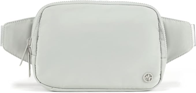 Pander Belt Bag Large 2L, Nylon Fanny Pack Purse for Women and Men with Adjustable Strap