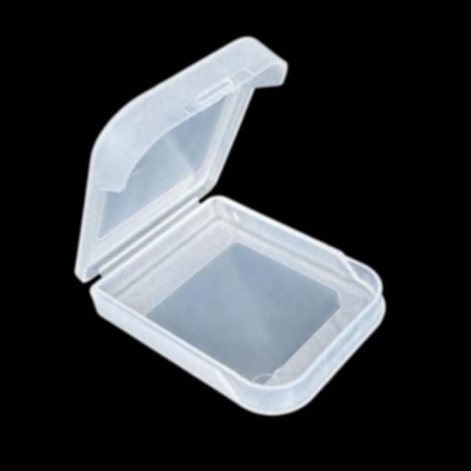 CHILDMORY 2pcs Memory Card Case Dust Cover Storage Box Compatible for Wii/NGC Memory Card