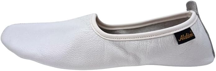 Womens Indoor Leather Slippers Traditional Babouche House Shoes Barefoot Moccasin