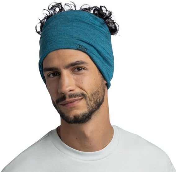 Buff Lightweight Merino Wool Neck Gaiter, 100% Ethically Sourced Wool,Versatile, Temperature Regulating Face Mask
