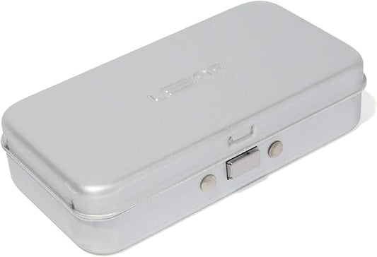 Leaf Shave | The Twig Razor & Thorn Razor Case, Silver - Portable Aluminium and Silicone Travel Case