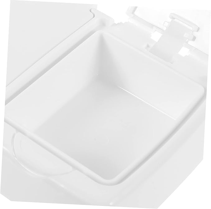 UKCOCO Cotton Pad Holder Makeup Puff Storage Box Compact and Dustproof for Travel and Home