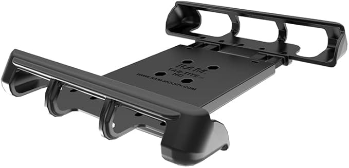 RAM MOUNTS Tab-Tite Tablet Holder for iPad and 10" Tablets with Case, Spring-Loaded Universal Cradle with AMPS Mounting Compatibility RAM-HOL-TAB8U