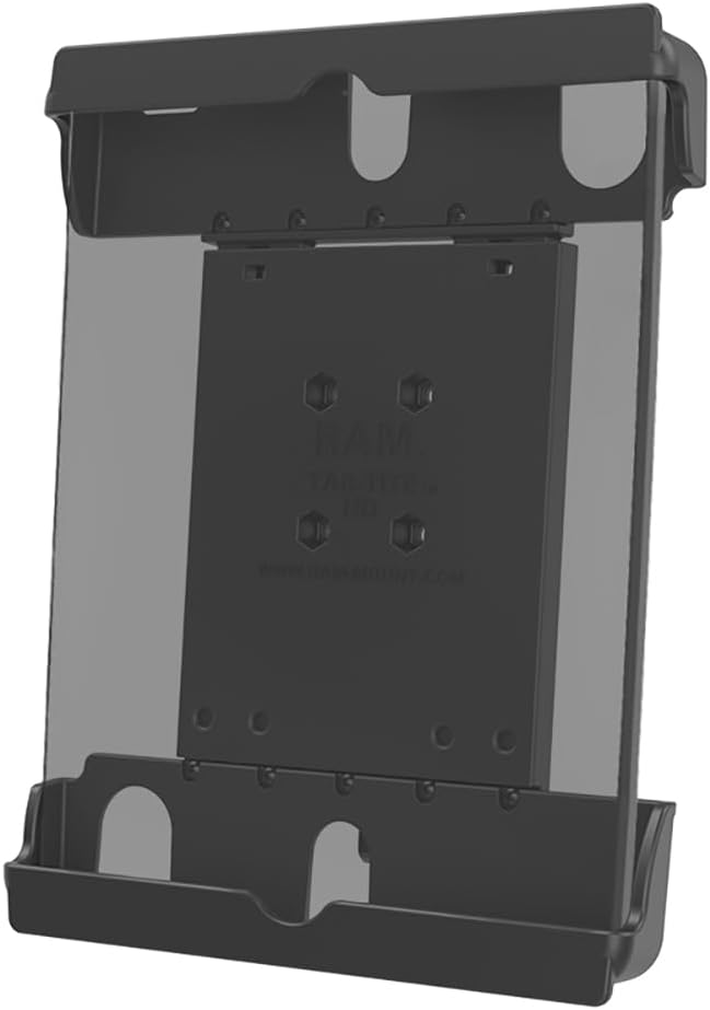 RAM MOUNTS Tab-Tite Tablet Holder Cradle for 9"-10.5" Tablets with Heavy Duty Cases Compatible with RAM B Size 1" and C Size 1.5" Round Ball Bases RAM-HOL-TAB20U