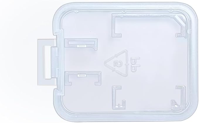 eTECH Collection 20 Pack of Clear Plastic SD/SDHC/SDXC/MicroSD/MicroSDHC/MicroSDXC Memory Card Case Holder for SanDisk/Kingston/Transcend/Samsung (Case Only, Memory Card Not Included)