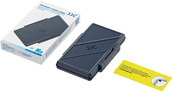 Blue 36 Slots Memory Card Case Water-Resistant Anti-Shock Memory Card Wallet for 24 Micro SD SDXC SDHC TF Cards and 12 SD SDXC SDHC Cards