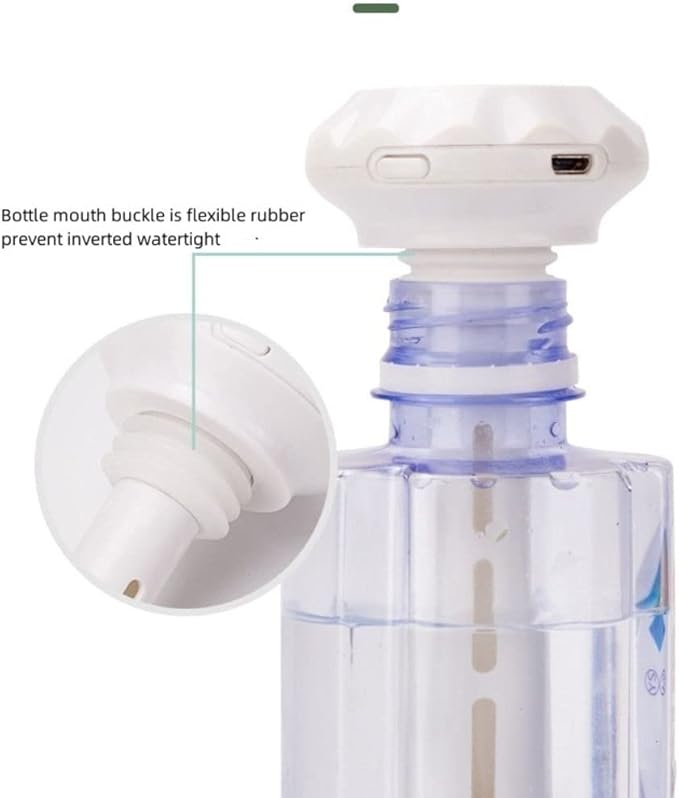 Andy's Orchids Portable Mini Humidifiers, USB Home Air Diffuser, Anion Mist Maker Car Purifier, Ultrasound LED Lamp Humidifier With Adjustable Length