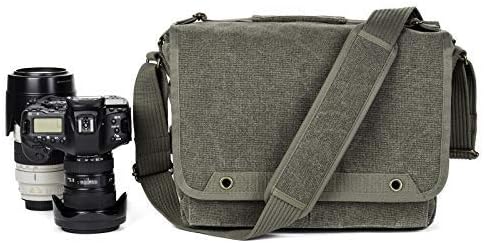 Think Tank Retrospective 30 V2.0 Canvas Shoulder Bag for Mirrorless or Standard DSLR Cameras and Photo Accessories - Pinestone - XX-Large