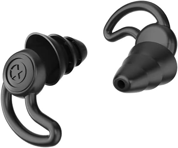 Ear Plugs for Noise Reduction, Ear Plugs for Sleeping Noise Cancelling, Washable Hearing Protection for Work, Travel, Concert, Swimming, Sleep Snoring