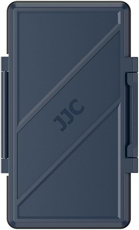 Blue 36 Slots Memory Card Case Water-Resistant Anti-Shock Memory Card Wallet for 24 Micro SD SDXC SDHC TF Cards and 12 SD SDXC SDHC Cards