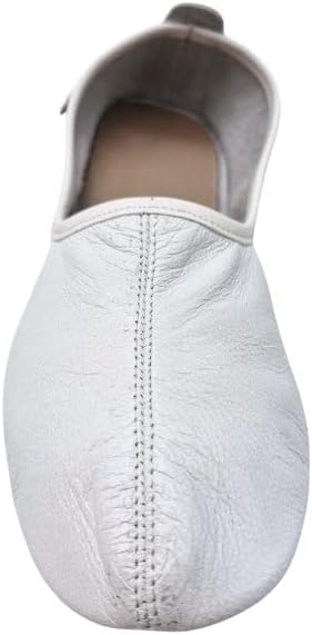 Womens Indoor Leather Slippers Traditional Babouche House Shoes Barefoot Moccasin
