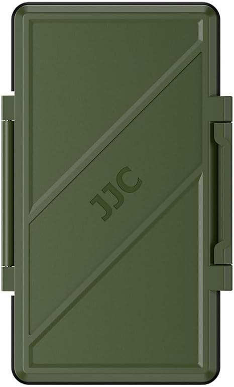 Green 36 Slots Memory Card Case Water-Resistant Anti-Shock Memory Card Wallet for 24 Micro SD SDXC SDHC TF Cards and 12 SD SDXC SDHC Cards