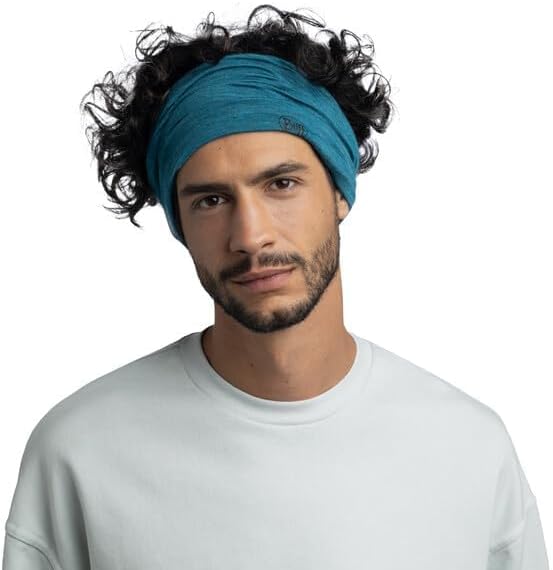Buff Lightweight Merino Wool Neck Gaiter, 100% Ethically Sourced Wool,Versatile, Temperature Regulating Face Mask
