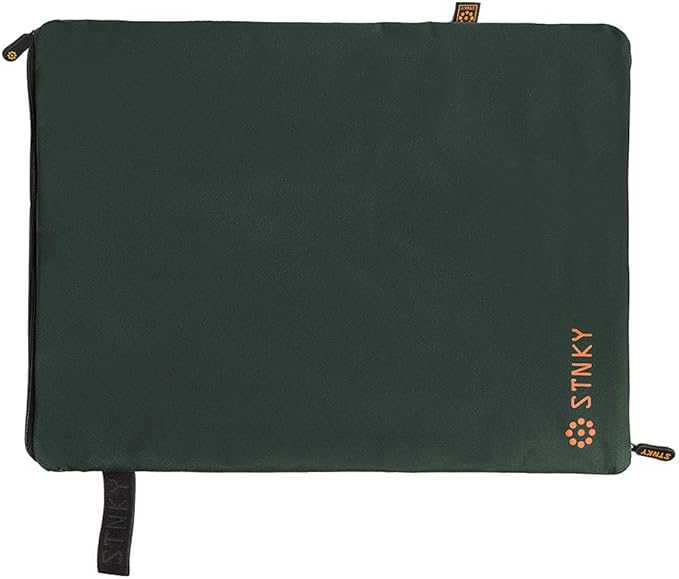 STNKY Bag Pro - Laundry Bags with Zips, Handles and Internal Mesh Bag for Travel, Yoga, Healthcare, Gym Kit, Laundry (Standard, Forest Green)