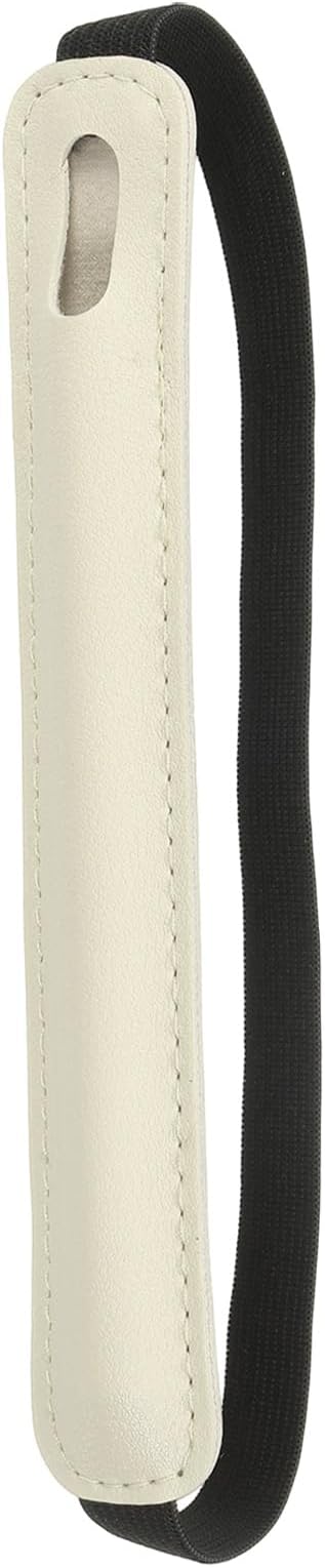 PATIKIL Stylus Holder for Tablet, Universal Pen Sleeve Retractable Stylus Pen Holder Elastic Pencil Pocket Case Protective Pouch for Tablet Case Notebook, Beige