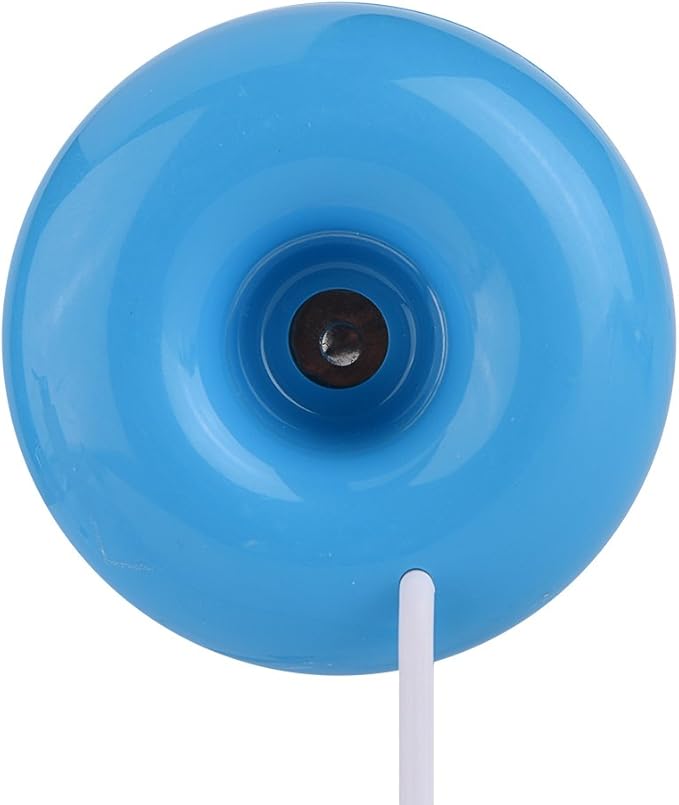 Donuts Humidifier Mini Cute Mist USB Humidifier Floating Water Air Fresher Diffuser for Car Travel Use (Blue)