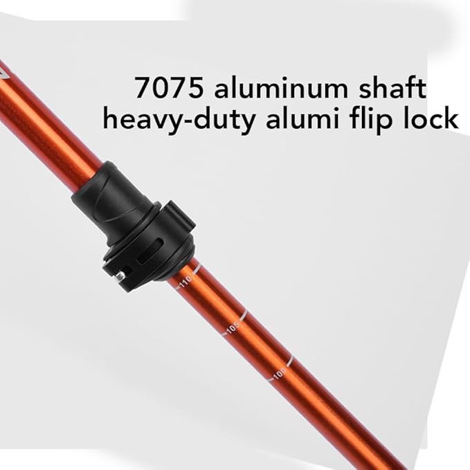 Selfie Trekking Pole – Ultralight 7075 Aluminum Hiking Poles with Built-in 1/4” Mount, Selfie Clamp, Tripod & Camera Kit – Adjustable Flip-Lock Walking Stick for Men & Women