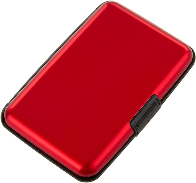 Credit Card Holder Small RFID Blocking Wallet Business Metal Slim Mini Aluminum Hard Case for Women Men
