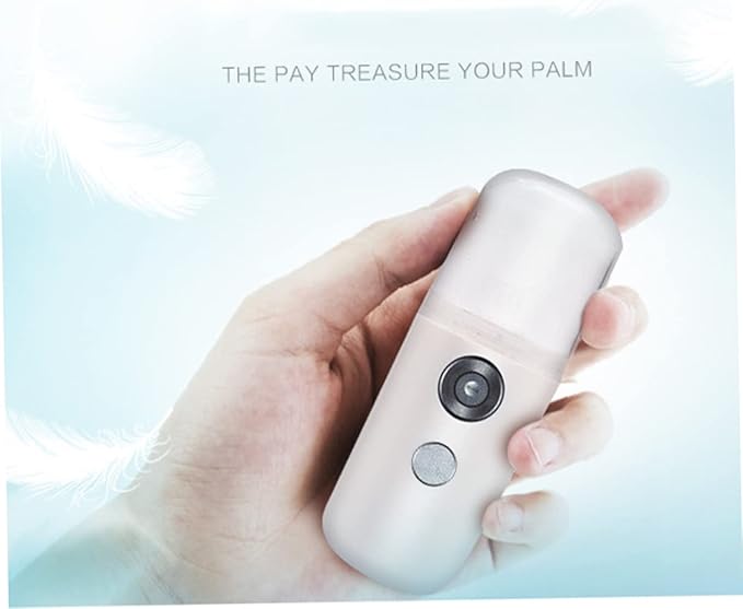 LIFKOME Portable Mini Humidifier Handheld Air Moistener for Home Office Travel Compact 1.37 Inch Small Size Easy to Clean and Carry