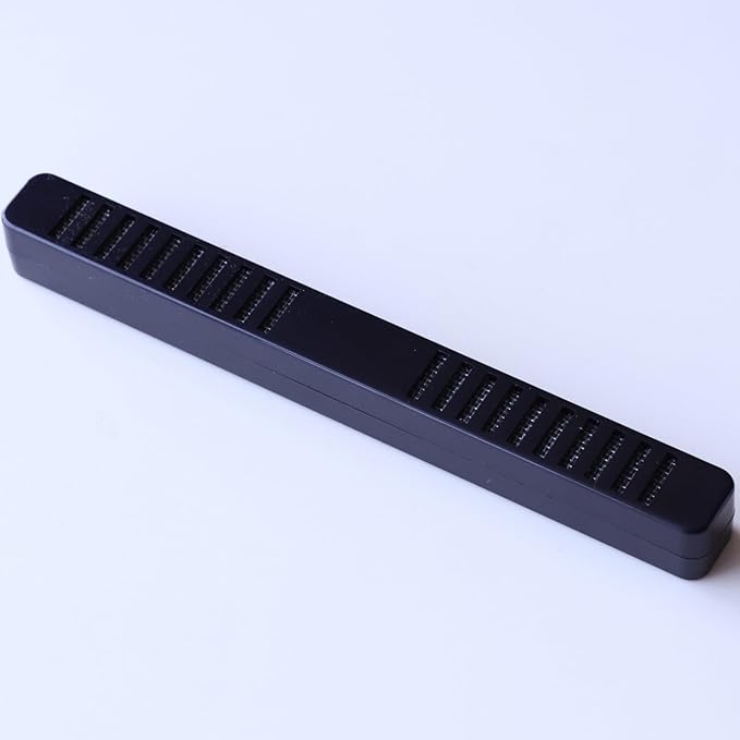 Cigar Humidifier Strips 4 Pack, Low Profile Humidity Control for Humidors & Travel Cases, Reusable and Compact Design(Black)