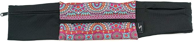 3 Pocket Adjustable Running Belt Waist Pack, Fanny Pack For Working Out With Sweat Resistant Backing, Holds All iPhone Models