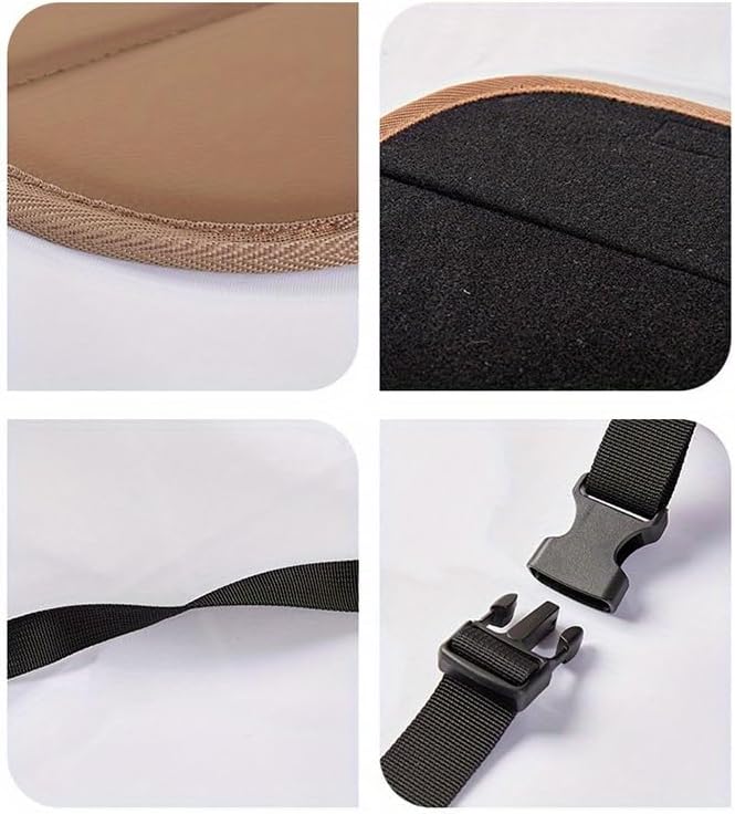 Cute Bear Design Portable Pedal, Airplane Footrest、Car Rear seat Footrest,Foot Hammock for Airplane and Road Travel Accessories,Suitable for Adults and Children