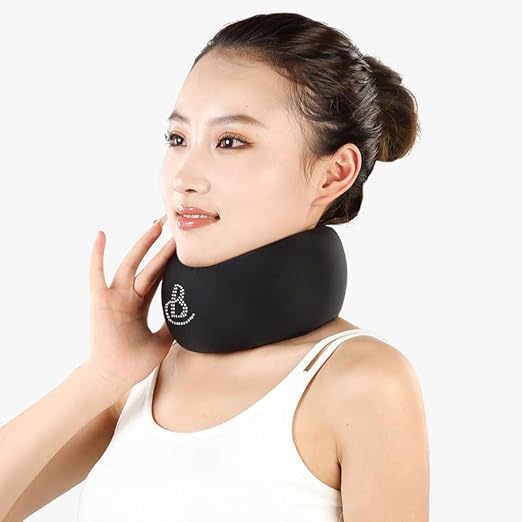 Sammons Preston Universal Contour Cervical Brace, Adjustable Hook and Loop Closure, For Neck Strain, Injury, or Post-Op Surgery, Relieves Neck Pain and Spine Pressure