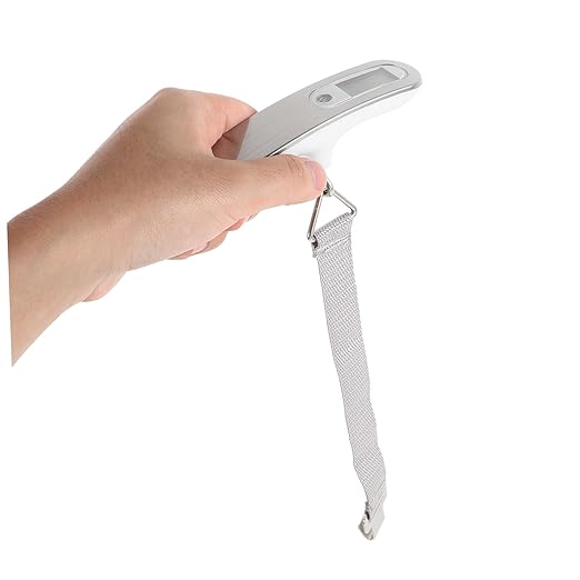 Didiseaon Mini Digital Scale for Luggage Portable Suitcase Scale 50kg Capacity Precise Easy to Use