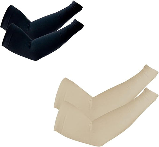 PFFY UV Protection Cooling Arm Sleeves for Men and Women UPF 50 Sun Sleeve