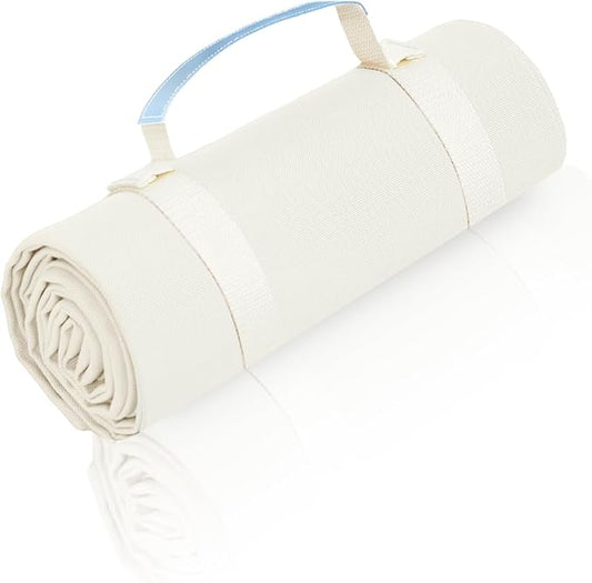 Kids Picnic Blanket, Kids Beach Mat – Medium 4’9” × 3’3” Compact Canvas, Easy to Fold & Carry