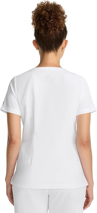 Healing Hands Women's Tops V-Neck Scrub Top Tuck-in with Welt Chest Pocket HH755