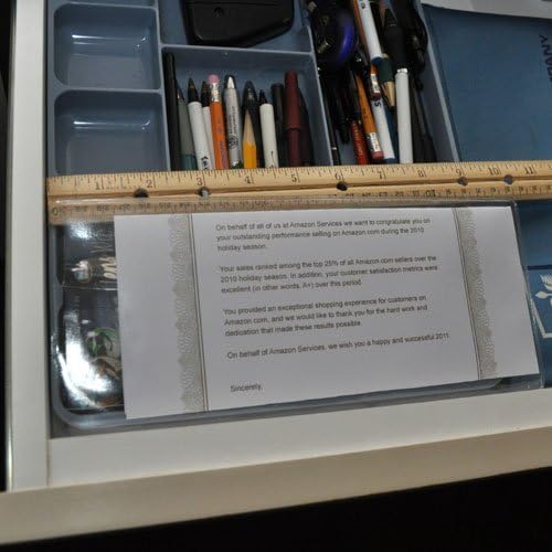 StoreSMART® - Clear Plastic Brochure/Policy/Ticket Holders - 100 Pack - RR9124-100