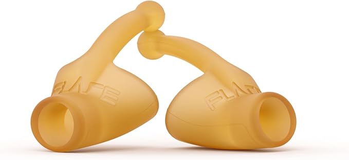 Flare Audio Calmer | Noise Reducing Ear Plugs Alternative | Silicone Reusable Ear Plugs for Noise Sensitivity, Focus and Travel | Ear Plugs for Noise Reduction (mini, Light Medium)