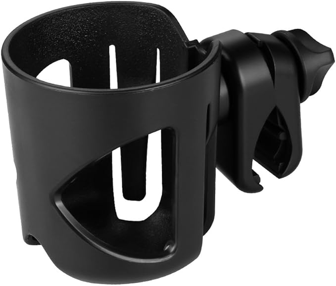 Accmor Stroller Cup Holder, Universal Cup Holder for Walker Wheelchair Bike, 360° Rotatable Stroller Cup Holder Attachment Accessories for Walker, Wheelchair, Scooter