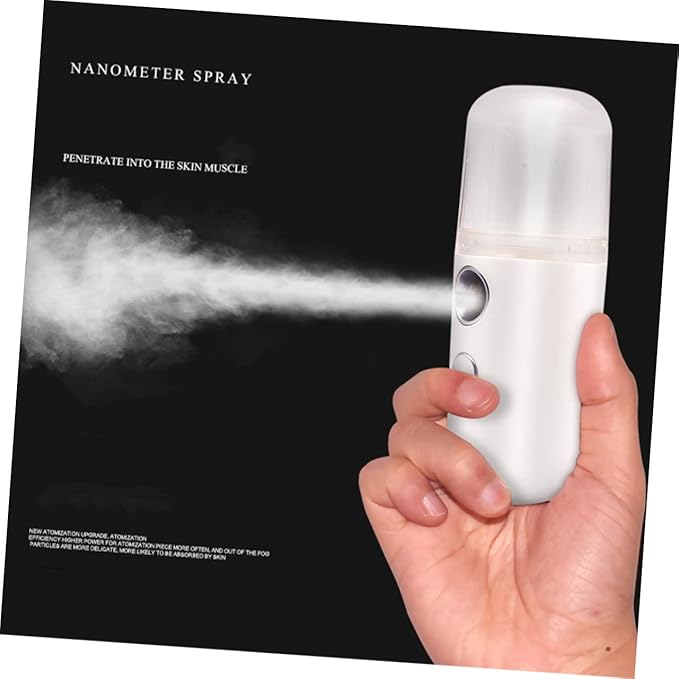 LIFKOME Portable Mini Humidifier Handheld Air Moistener for Home Office Travel Compact 1.37 Inch Small Size Easy to Clean and Carry
