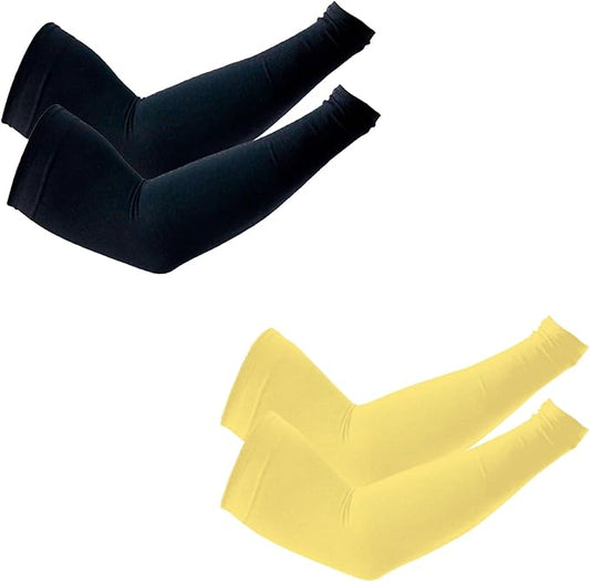 PFFY UV Protection Cooling Arm Sleeves for Men and Women UPF 50 Sun Sleeve