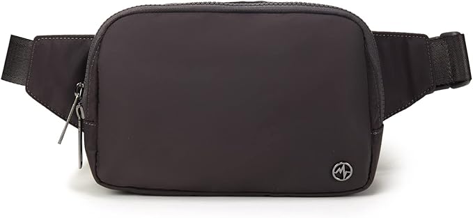 Pander Belt Bag Large 2L, Nylon Fanny Pack Purse for Women and Men with Adjustable Strap