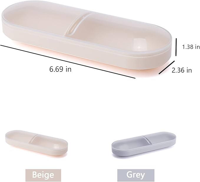 Portable Travel Cotton Pad Storage Case Cotton Swab Ball Holder Dispenser Sponge and Cosmetic Storage Box with Transparent Lid Storage Jar Sanitary Napkins Pad Container Dental Sealed Floss Box 2 Pcs