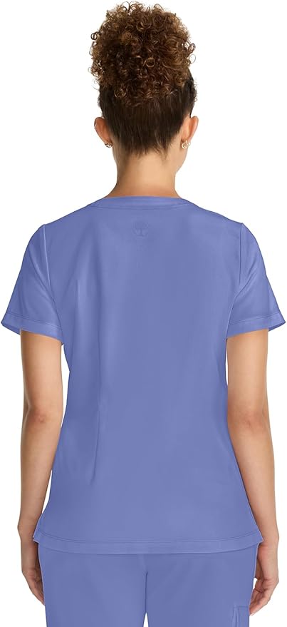 Healing Hands Women's Tops V-Neck Scrub Top Tuck-in with Welt Chest Pocket HH755