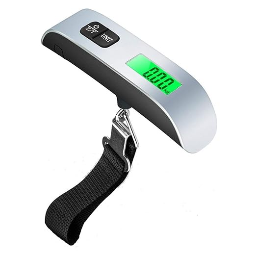 Luggage Weight Scale, Handheld Scale, Electronic Scale 50KG, Portable Luggage Scale, Handheld Weighing Scale, mini Hanging Scale,Hand Scale(Webbing)