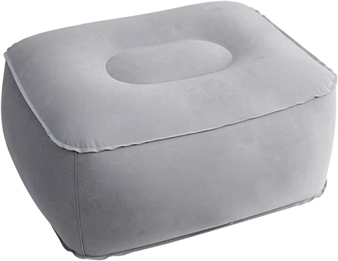 Inflatable Foot pad, Travel Inflatable Foot pad, Suitable for Aircraft, Trains, Automobiles, Inflatable Leg Pillow, Fracture Inflatable Foot pad, Used for Blood Circulation, Relieve Ankle Pain